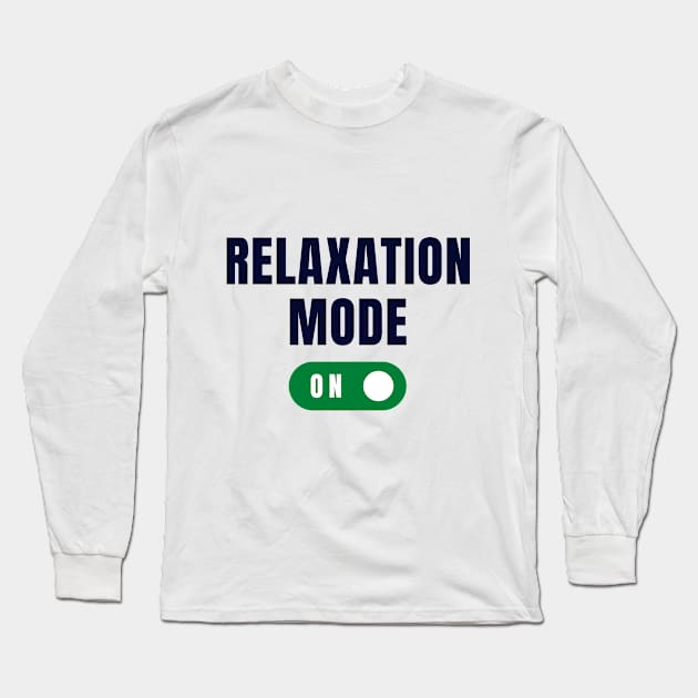 Relaxation mode on Long Sleeve T-Shirt by Zenflow